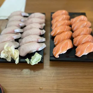 One bite in.
