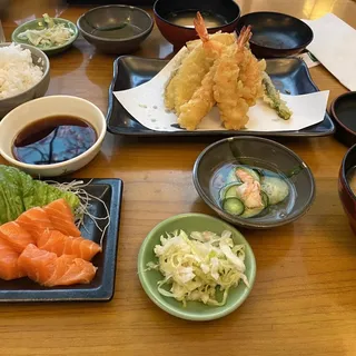 A. Tempura and Sashimi Combo