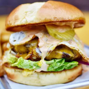 The Hideaway Burger.