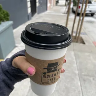 Pumpkin spice latte with chai (medium)