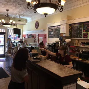 interior, sushi and sashimi