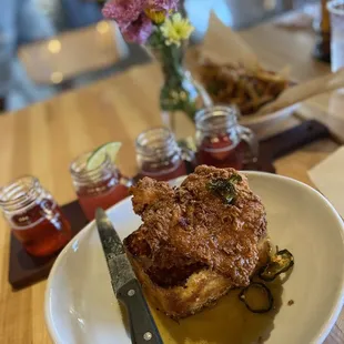 Fried Chicken &amp; Cornbread French Toast