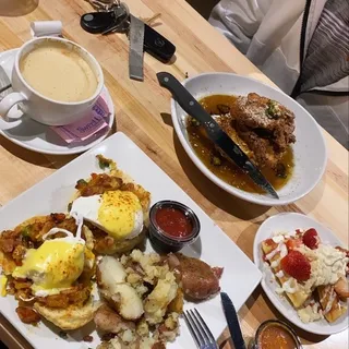 Fried Chicken and Cornbread French Toast