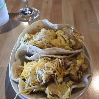 Steak and Egg Taco