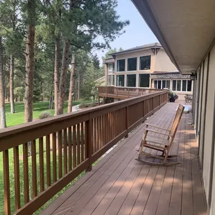 View of from our walkout porch