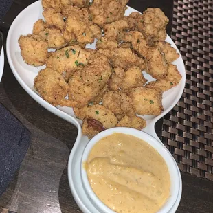 Fried alligator tail