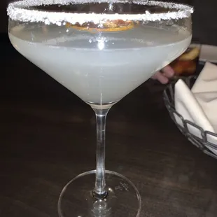Lemon drop martini