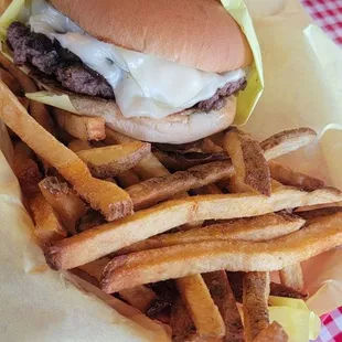 Mushroom Swiss Burger