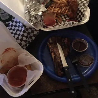 Steak and Shrimp Dinner