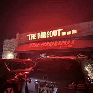 outside