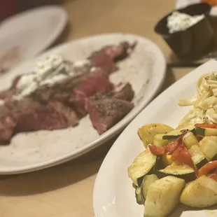 Porterhouse with the sides of your choice