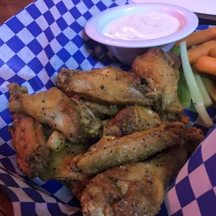 Lemon pepper wings