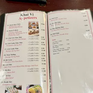 Menu April 2024