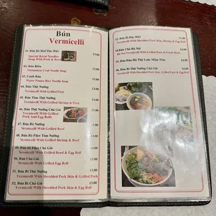 Menu April 2024