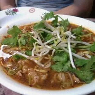 Spicy Beef Noodle Soup