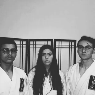 The new 2018 black belts of Hiers Goju Ryu!