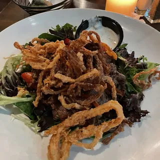 Seared Flank Steak Salad