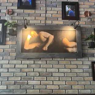 Funny pic on the wall