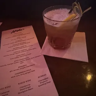 The Bramble Cocktail - SO good!