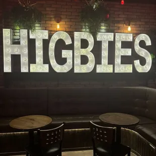 Big, nice signage.