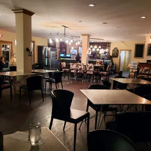 Seating Area at High &amp; Low Winery + Bistro