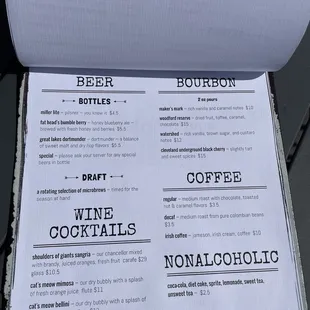 Menu March 2022