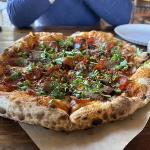 Spicy Cowboy with Brisket!!