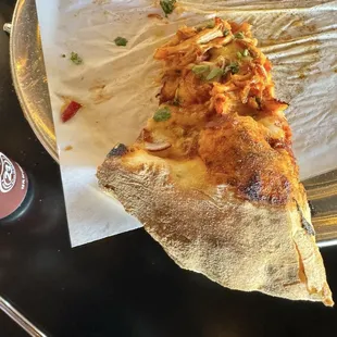 Super thick crust on a super small pizza, not good