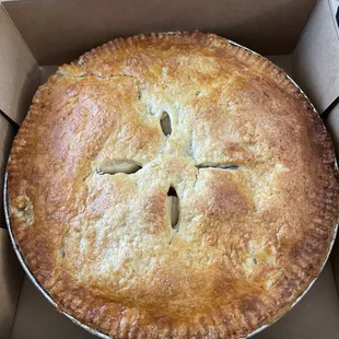 9" Apple pie