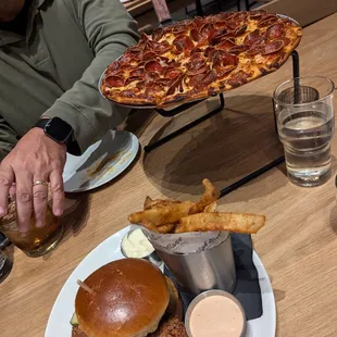 burgers, food