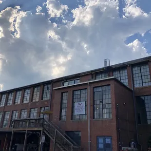 outside