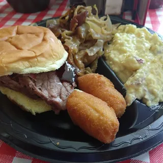 Brisket Sandwich Plate
