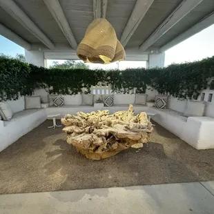 Entry patio in front of the office.