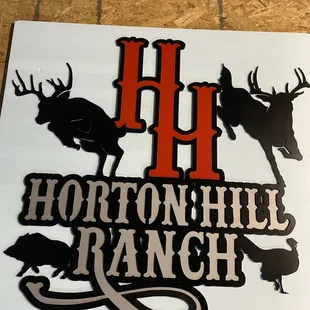 Custom ranch sign