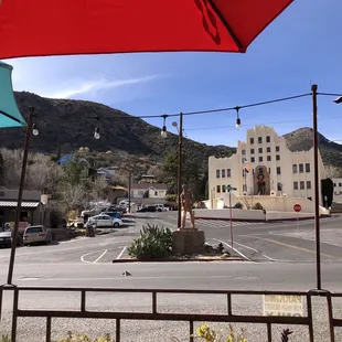 View from the patio