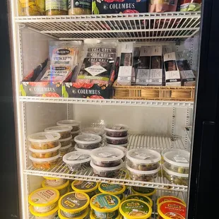 Charcuterie board items