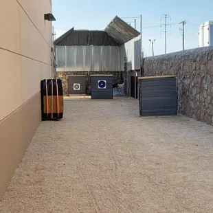 Our outdoor 40 yard archery range.