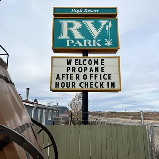 Nice RV park and close to the highway.