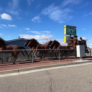 High desert, RV park