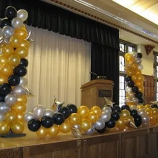 High Expectations stage decor