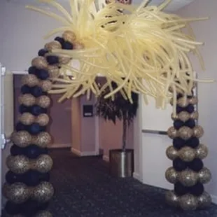 High Expectations themed arch