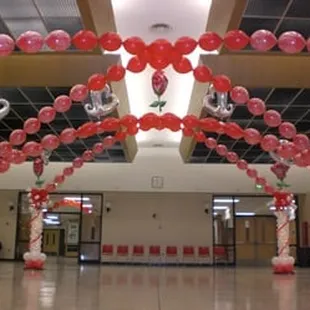 High Expectations dance floor decoration