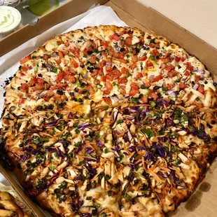 Thai Chicken Pizza
