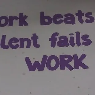 Walls were painted by the owners!