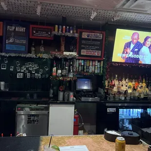 View of bar