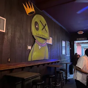 a man with a crown on his head