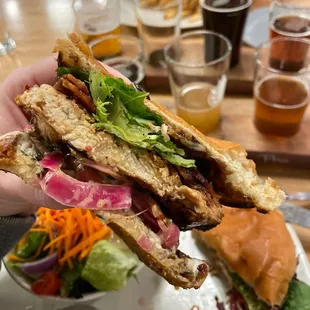 Grilled chicken sandwich