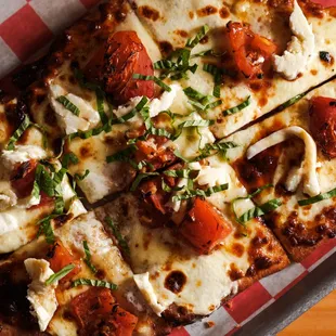 pizza, food
