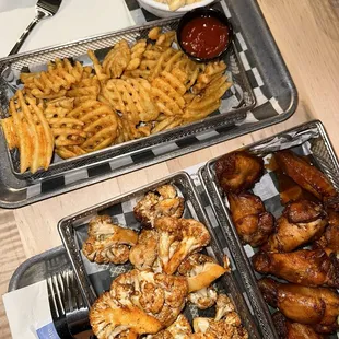 food, waffles