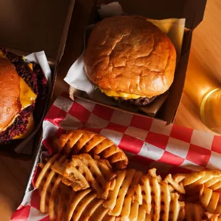 food, waffles